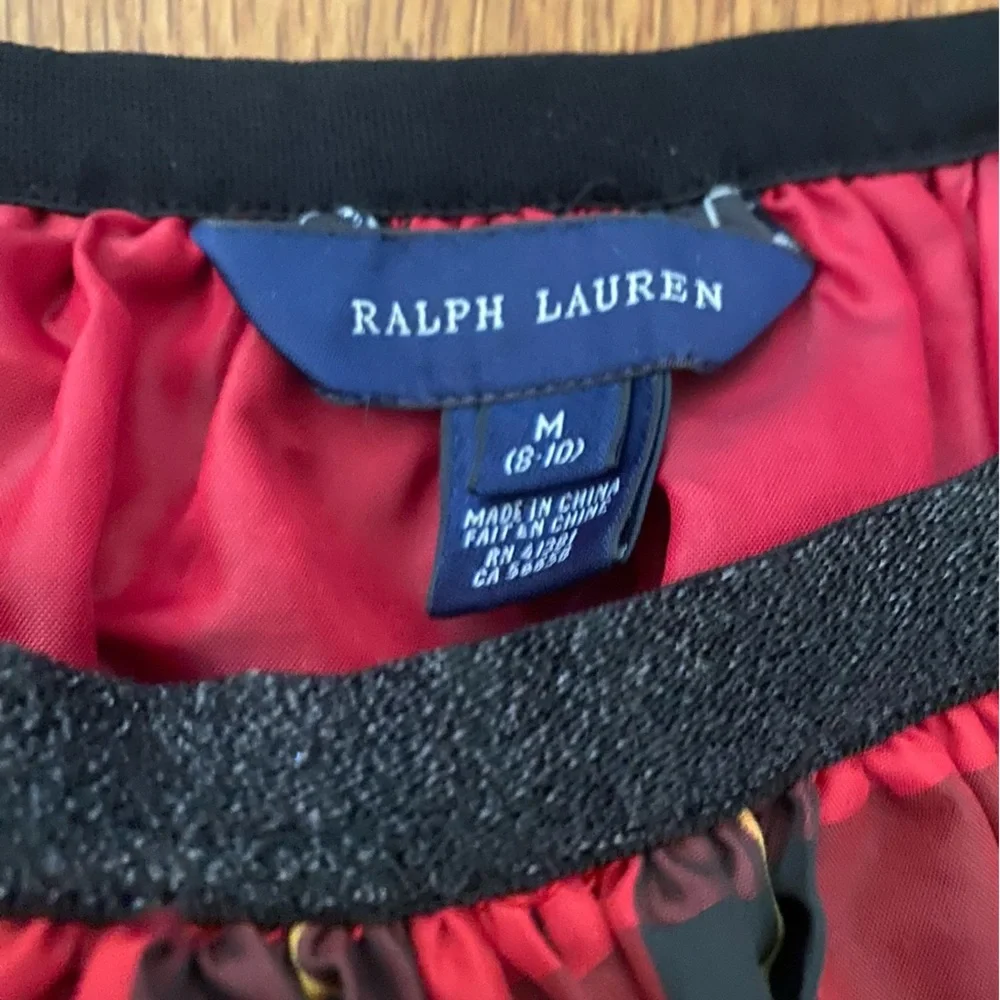 Ralph Lauren Formal Taffeta Big Girl Skirt